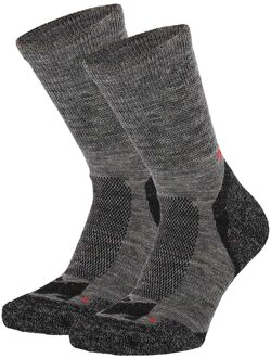 Xtreme Hiking Sokken Wol 2-pack Multi Antraciet-42/45 - 42/45