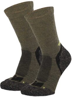 Xtreme Hiking Sokken Wol 2-pack Multi Green-39/42 - 39/42