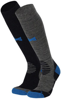 Xtreme Outdoor Sokken Compressie 2-pack Multi Grey-39/42 Grijs - 39/42