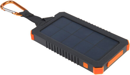 Xtreme Power Pack, solar module, 5000 mAh Powerbank Zwart