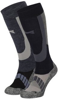 Xtreme Skisokken Unisex 2-pack Multi Navy-35/38 - 35/38