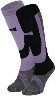 Xtreme Skisokken Unisex 2-pack Multi Purple-39/42 - 39/42