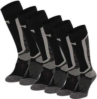 Xtreme Snowboard Sokken 6-pack Multi Black-42/45 - 42/45
