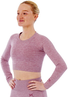 Xtreme Sportswear Croptop lange mouwen Dames Roze-M