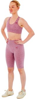 Xtreme Sportswear Dames Sportset - Korte Sportlegging + Sporttop - Roze-M - M