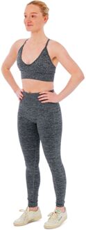 Xtreme Sportswear Dames Sportset - Sportlegging + Sport BH - Antraciet Melange-M