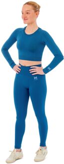 Xtreme Sportswear Dames Sportset - Sportlegging + Sport Croptop - Blauw-L - L