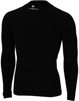 Xtreme Thermoshirt Heren Merino Wol Black Melange-XL Zwart - XL