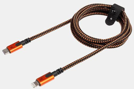 Xtreme USB-C to Lightning cable (1,5m) Zwart - One size