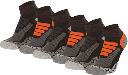 Xtreme Wandelsokken Quarter 6-pack Multi Green-42/45 - 42/45