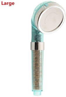 Xueqin 2 Maten Waterbesparende Douchekop Anion SPA Filtratie Handheld Nozzle Supercharger Douchekop Nozzle Badkamer Product groot