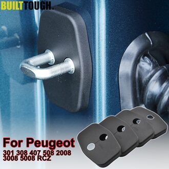 Xukey Deurslot Striker Catch Cover Roestwerende Gesp Case Waterdichte Cap Fit Voor Peugeot 301 308 407 408 508 3008 5008 RCZ
