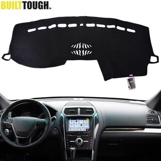 Xukey Fit Voor Ford Explorer - Dashmat Dash Mat Dashboard Cover Pad Zonnescherm Dash board Cover Tapijt