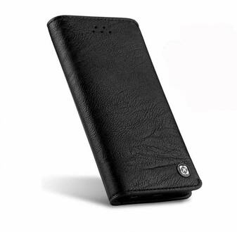 XUNDD iPhone 6+ portemonnee hoesje zwart leder uit de gentleman serie