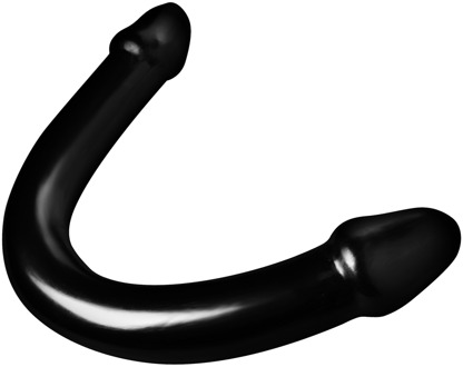 XXL Double Dong - Zwart - XXL Double Dong - Zwart