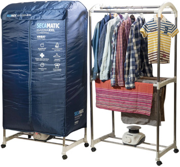 XXL maximum Secamatic portable clothes dryer, ventilation dryer, 1200W, capacity 30Kg, timer up to 180 min