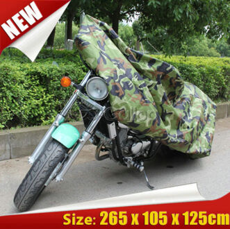 Xxl Motorfiets Camo Waterdichte Cover Voor Kawasaki Vulcan Vn 800 900 1500 1600/Harley Sportster Dyna Straat Bob Xl 1200 883N