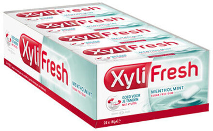 Xylifresh XyliFresh - Mentholmint 24 Stuks