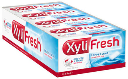 Xylifresh XyliFresh - Peppermint 24 Stuks