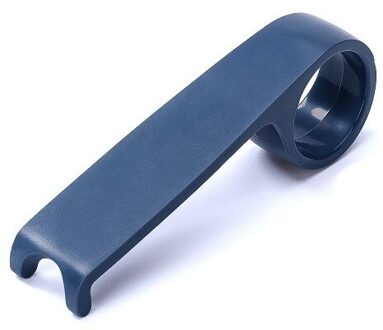 Xzjja 2Pcs Huishoudelijke Zitten Implementeren Cover Lifting Apparaat Raak Wc-deksel Handvat Badkamer Accessoires Toilet Seat Lifter diep blauw