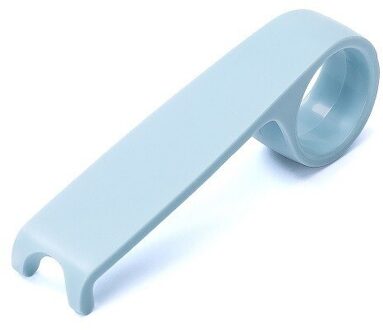 Xzjja 2Pcs Huishoudelijke Zitten Implementeren Cover Lifting Apparaat Raak Wc-deksel Handvat Badkamer Accessoires Toilet Seat Lifter licht blauw