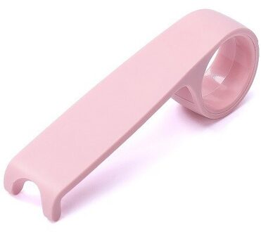 Xzjja 2Pcs Huishoudelijke Zitten Implementeren Cover Lifting Apparaat Raak Wc-deksel Handvat Badkamer Accessoires Toilet Seat Lifter roze