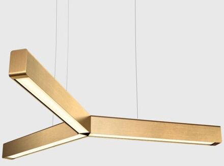 Y Model Hanglamp - Geborsteld messing