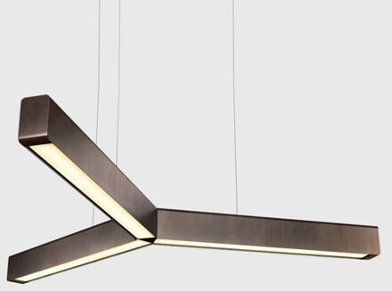 Y Model Hanglamp - Gebruind koper