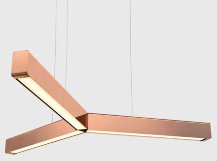 Y Model Hanglamp - Gepolijst koper