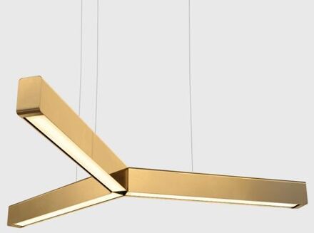 Y Model Hanglamp - Gepolijst messing