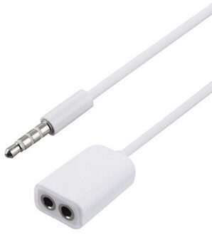 Y Splitter Kabel 3.5Mm 1 Male Naar 2 Dual Vrouw Audio Kabel Voor Hoofdtelefoon MP3 MP4 Stereo Plug Adapter jack Twee Gat Multifunctionele