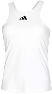 Y-Tanktop Dames-Wit Aluminium,Wit - L