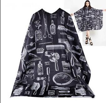 Y & W & F 1 st Multi-stijl Polyester Kappers Schort Doek huidvriendelijke Haar Styling leveringen Salon Kapper Wrap Gown 04