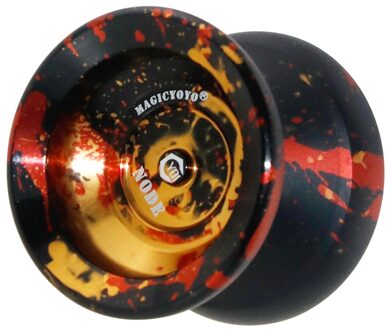 Y01 Professionele Aluminium Yoyo 10 Bal Kk Lager W/String zwart goud rood