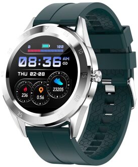 Y10 1.54 'Full Touch Mannen Smart Horloge IP68 Waterdicht Tarief Bloeddruk Bluetooth Gezondheid Sport Smartwatch Voor Android ios groen