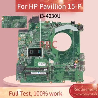 Y11A For HP Pavillion 15-P I3-4030U Laptop motherboard SR1EN DAY11AMB6E0 DDR3 Notebook Mainboard