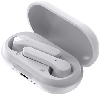 Y18 Tws Bluetooth Koptelefoon Draadloze Headsets Hoofdtelefoon 9D Stereo In-Ear Oordopjes Draadloze Oortelefoon Met Microfoon Voor Smart Phone wit-Y18