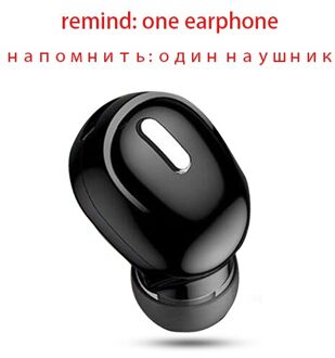 Y30 Tws Draadloze Sport Headsets Oordopjes Touch Bluetooth 5.0 Koptelefoon Waterdicht Met Microfoon Voor Iphone Samsung Huawei zwart-single oor-x9