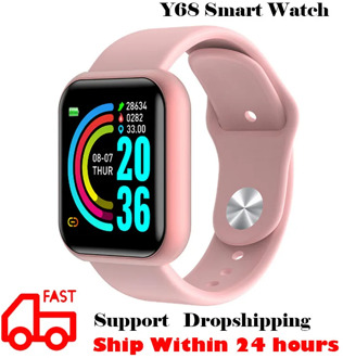 Y68 Smart Watch Women Men Blood Pressure Fitness Tracker Waterproof Smart Bracelet Heart Rate Monitor Pedometer For Android IOS