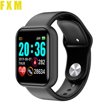 Y68 Sports Smart Watches For Men Women Blood Pressure Smartwatch Tracker Heart Rate Fitness intelligent For IOS iphone Android