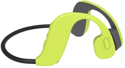 Y8 Draadloze Bluetooth Beengeleiding Oortelefoon Stereo Oordopjes 32Gb IPX8 Waterdichte Sport Swimm Hoofdtelefoon Duiken Headset Met Microfoon geel