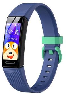 Y99C 0,96 inch Kinderen Smart Watch IP68 Waterdichte Sport Armband Multifunctionele gezondheidshorloge met stappentelling / slaap / hartslag bewaking - Blauw