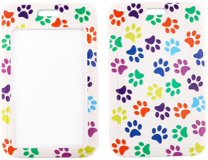 YA126 Hond Poot Card Cover Met Lanyard Hang Touw Keycord Usb Id-kaart Badge Holder Sleutelhanger Diy Lanyards 5