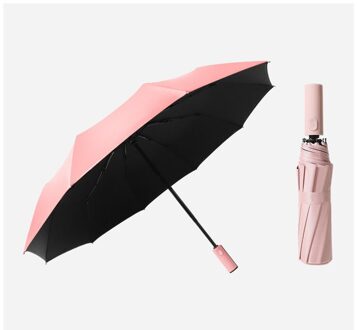 Yada 10K Ins Mode Effen Kleur Business Automatische Paraplu Clear Folding Paraplu Voor Man Vrouwen Uv Regen Paraplu YS200045 YS200045PK