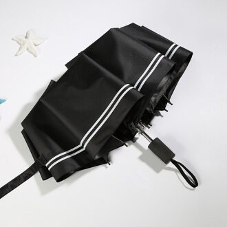 Yada Mode Pure Business Streep Automatische Paraplu Vrouwen Uv Regendicht Paraplu Parasol Regen Parasols YD200258 YD200258BK