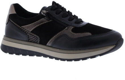 Yael sneaker combi h | dames | maat: | combinatie - maat 41 Zwart