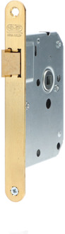 Yale Nemef_YALE 1255 Loopslot | DM50mm | krukgat 8mm | voorplaat messing 20x174mm afgerond | messing dagschoot | DR 1+3/2+4 - 9125505533