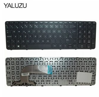 Yaluzu Spaans Laptop Toetsenbord Voor Hp Pavilion 15-N 15-g000 15-r000 15-g 15-r 250 G3 255 G3 256 G3 Met Frame