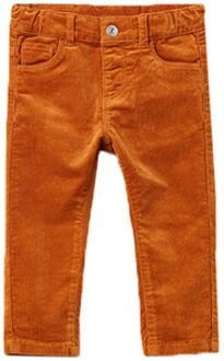 Yam fluwelen broek Oranje