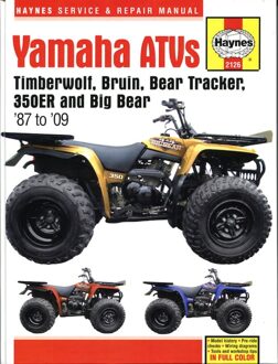 Yamaha Timberwolf, Bruin, Bear Tracker, 350Er And